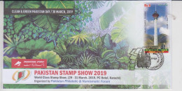Pakistan 3 Covers Stamps (A-2300(special-2)) War Censer - Kolumbien