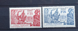 03 - 24 - Guyane N° 150 - 151 - Exposition De New York - Neufs
