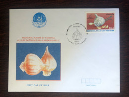 PAKISTAN FDC COVER 1997 YEAR MEDICINAL PLANTS HEALTH MEDICINE STAMPS - Pakistan