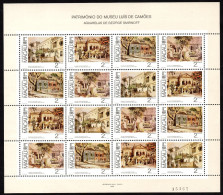 1989 Macao, George  Smirnof, Minifoglio, Serie Completa Nuova (**) - Blocks & Kleinbögen