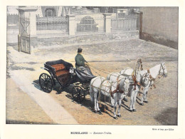 Russie - Photogravure  Par Gillot - Dim:17/24 Cm - Scènes De Russie - Sommer Troïka - Otros & Sin Clasificación