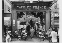 L'ISLE-sur-Sorgue 1979 - Café De France - Carte Grand Format - L'Isle Sur Sorgue