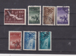 YUGOSLAVIA,1949 TRIESTE B  Airmail  Set Used - Gebruikt