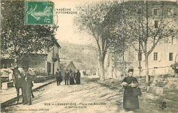 WW 07 LARGENTIERE. La Gendarmerie Place Des Récollets 1908 - Largentiere