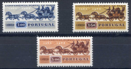 REF 002 > PORTUGAL < N° 919 à 921 * * Neuf Luxe - MNH * * - DILIGENCE CHEVAUX - VOITURE POSTALE - Neufs