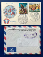 REPÚBLICA DE PARAGUAY, FDC 1975 Y Sobre Circulado A Dinamarca 1995 - Paraguay