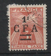 REUNION YT  TAXE 38 Oblitéré - Timbres-taxe