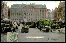 BELGIUM - BRUXELLES - Grand 'Place( E. Wodon) ( Ed. EDN - VO-DW ) Carte Postale - Märkte