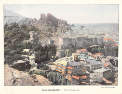 Transkaukasien - Transcaucasie - Photogravure  Par Gillot - Dim:17/24 Cm - Tiflis Festungsruinen - Sonstige & Ohne Zuordnung