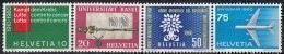 SCHWEIZ  692-695, Postfrisch **, Jahresereignisse 1960 - Ongebruikt