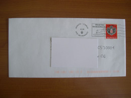 Enveloppe Avec Flamme  MONACO - Postmarks