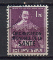 SWITZERLAND STAMPS, 1948-1950 THE WORLD HEALTH ORG. Sc.#5O20. USED - Oblitérés