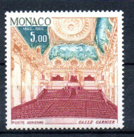 MONACO -- MONTE CARLO -- Poste Aérienne -- 100e Anniversaire De Monte Carlo-- Salle Garnier 1866 - 1966 -- 5 Francs - Poste Aérienne