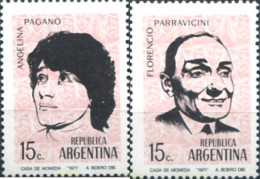 727273 MNH ARGENTINA 1971 COMEDIANTES ARGENTINOS - Ungebraucht