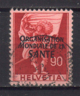 SWITZERLAND STAMPS, 1948-1950 THE WORLD HEALTH ORG. Sc.#5O18. USED - Gebraucht