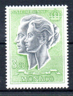 MONACO -- MONTE CARLO -- Poste Aérienne --   Timbre 3 Francs Couple Princier - Airmail