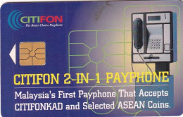 MALAYSIA - Citifon Cardphone, Used - Malesia
