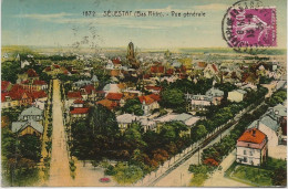 SELESTAT -BAS - RHIN  -VUE GENERALE - ANNEE 1934 - Selestat