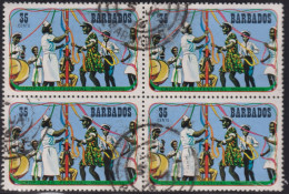 1975 Barbados ° Mi:BB 395, Sn:BB 426, Yt:BB 403, Sg:BB 533, Erntedankfest (rechte Ecke Leicht Defekt) - Barbados (1966-...)