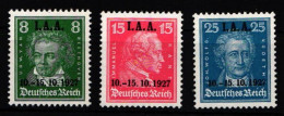 Deutsches Reich 407-409 Postfrisch Pracht #KF236 - Sonstige & Ohne Zuordnung