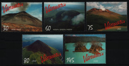 Vanuatu 1998 - Mi-Nr. 1071-1075 ** - MNH - Natur - Vulkane - Vanuatu (1980-...)