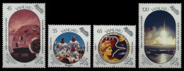 Vanuatu 1989 - Mi-Nr. 821-824 ** - MNH - Raumfahrt / Space - Vanuatu (1980-...)