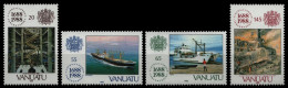 Vanuatu 1988 - Mi-Nr. 798-801 ** - MNH - Schiffe / Ships - Vanuatu (1980-...)