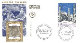 FDC - Europa 93 - Tableaux (2 Env.), Oblit 15/5/93 - FDC