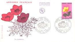 FDC - Fleurs De La Vallée (3 Env.), Oblit PJ 10/5/75 - FDC