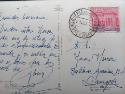 Alquería De La Condesa (Valencia) Circulado Sobre Postal 1965 - Machines à Affranchir (EMA)