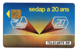 FRANCE TELECARTE D217 SEDAP CONSEIL En INFORMATIQUE  50U 1000 Ex ANNEE 1989 - Phonecards: Private Use