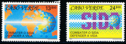 Cabo Verde - 1991 - AIDS - MNH - Cape Verde