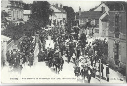 POUILLY - Fête Pastorale De St Pierre (28 Juin 1908) - Vue Du Défilé - Pouilly Sur Loire