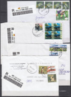 Republika Srpska BiH Serbian Republic 2008 - 2010 Prijedor ⁕ 4 Used Cover Registered Mail - Bosnia And Herzegovina