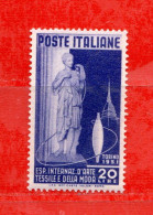 (Rizr) Italia **-1951 - ARTE TESSILE Della MODA.  Unif. 659. MNH**. - 1946-60: Mint/hinged