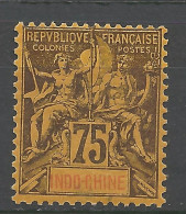 INDOCHINE N° 14 NEUF* TRACE DE CHARNIERE  / Hinge  / MH - Unused Stamps