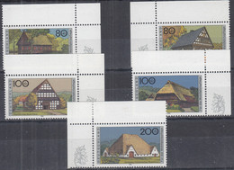 BRD  1883-1887, Postfrisch **, Eckrand, Wohlfahrt: Bauernhäuser, 1996 - Nuevos