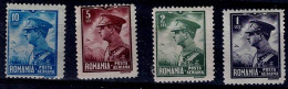 ROMANIA 1930 KING KARL II MI No 389-92 MNH VF!! - Neufs