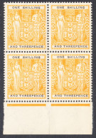 New Zealand 1940-58 Postal Fiscal, Mint No Hinge, Wmk Upright, Sc# AR 100, SG F192aw - Postal Fiscal Stamps