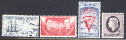 New Zealand - Ross Dep. 1957 Mint No Hinge, Blocks, Sc# L5-L8, SG - Sonstige & Ohne Zuordnung