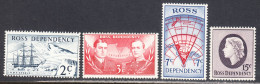 New Zealand - Ross Dep. 1957 Mint No Hinge, Blocks, Sc# L5-L8, SG - Other & Unclassified