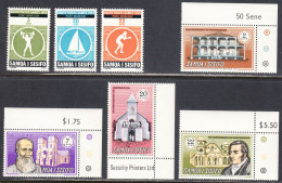 Samoa 1969 Mint No Hinge, Sc# 312-314,321-324, SG - Samoa