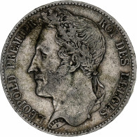 Belgique, Leopold I, 5 Francs, 5 Frank, 1848, Argent, TTB, KM:3.2 - 5 Frank