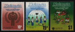 Malaysia 1979 - Mi-Nr. 199-201 ** - MNH - Jahr Des Kindes - Malaysia (1964-...)