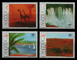 Angola 1991 - Mi-Nr. 850-853 ** - MNH - Tourismus - Angola