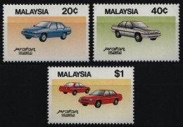 Malaysia 1985 - Mi-Nr. 308-310 ** - MNH - Autos / Cars - Malaysia (1964-...)