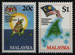 Malaysia 1984 - Mi-Nr. 278-279 ** - MNH - Bundesterritorium Labuan - Malaysia (1964-...)