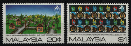 Malaysia 1987 - Mi-Nr. 355-356 ** - MNH - Menschenwürdiges Wohnen - Malaysia (1964-...)