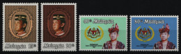 Malaysia 1984 - Mi-Nr. 289-292 ** - MNH - Sultan Iskander Al-Haj - Malaysia (1964-...)