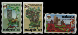 Malaysia 1984 - Mi-Nr. 275-277 ** - MNH - Bundesterritorium Kuala Lumpur - Malaysia (1964-...)